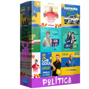 Pack 50 artes para Política