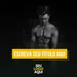 Pack para academia com 10 artes editáveis no canva