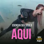 Pack para academia com 10 artes editáveis no canva