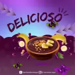 Pacote de 10 Propagandas Editáveis no Canva para Açaí e Sorvete