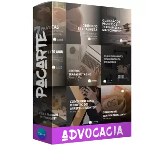 Pacote de 25 Artes Editáveis no Canva para Anúncios de Advocacia