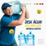 Pack para água e gás com 40 artes editáveis no canva