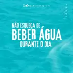 Pack para água e gás com 40 artes editáveis no canva