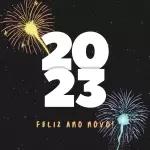 Pacote de 12 Artes Editáveis no Canva para o Ano Novo