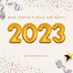 Pacote de 12 Artes Editáveis no Canva para o Ano Novo