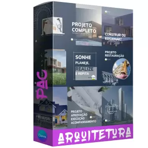 Pacote de 25 Anúncios Editáveis no Canva para Arquitetura