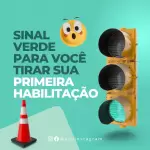 Pack de auto escola com 30 mídias editáveis no canva