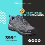 Pack para loja de sapatos com 52 artes editáveis no canva