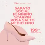 Pack para loja de sapatos com 52 artes editáveis no canva