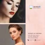 Pacote de 25 Artes Editáveis no Canva para Anúncios de Cílios