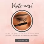 Pacote de 25 Artes Editáveis no Canva para Anúncios de Cílios