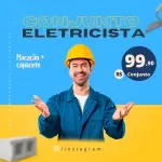 Pacote de 19 Artes Editáveis no Canva para Anúncios de Materiais de Construção