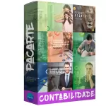 Pack de contabilidade com 240 artes editáveis no canva