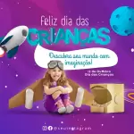 Pack para dia das crianças com 29 artes editáveis no canva
