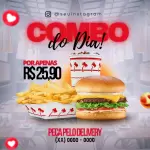 Pack de Delivery com 50 artes editáveis no canva