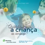 Pack para dentista com 279 artes editáveis no canva