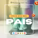 Pack para dia dos pais Com 73 artes editáveis no canva