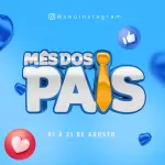 Pack para dia dos pais Com 73 artes editáveis no canva