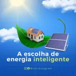 Pack para energia solar com 30 artes editáveis no canva