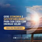 Pack para energia solar com 30 artes editáveis no canva