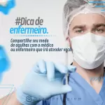 Pack para enfermagem com 10 artes editáveis no canva