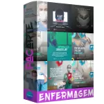 Pack para enfermagem com 10 artes editáveis no canva