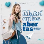 Pacote de 6 Modelos Editáveis de Anúncios de Universidade para o Canva