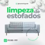 Pacote de 11 Artes Editáveis no Canva para Limpeza de Estofados