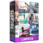 Pacote de 11 Artes Editáveis no Canva para Limpeza de Estofados