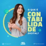Pack para financeiro com 52 artes editáveis no canva