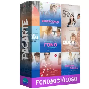 Pack para fonoaudiólogo Com 30 artes editáveis no canva