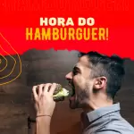 Pack para hamburgueria Com 200 artes editáveis no canva