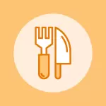 Conjunto de 40 Ícones Dedicados à Alimentação