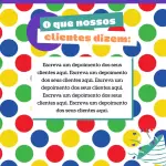 Pacote de 10 artes editáveis para Anúncio de Festas Infantis