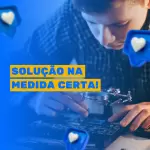 Conjunto de 100 Artes Editáveis no Canva para Informática