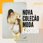 Pack para loja de roupas com 80 artes editáveis no canva