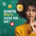Pack para marketing digital com 41 artes editáveis no canva