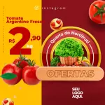 Pack para supermercado com 250 artes editáveis no canva
