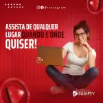 Pack para Mídias Sociais - IPTV com 50 artes editáveis no canva
