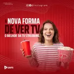 Pack para Mídias Sociais - IPTV com 50 artes editáveis no canva