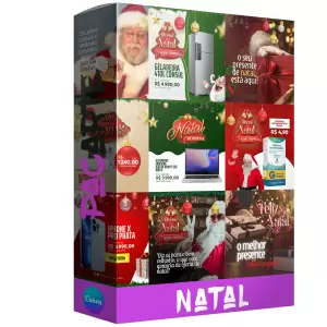 Pacote de 10 anúncios editáveis para o Natal