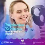 Pacote de 30 Artes Editáveis no Canva para Anúncios de Serviços Odontológicos