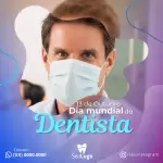 Pacote de 30 Artes Editáveis no Canva para Anúncios de Serviços Odontológicos