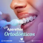 Pacote de 30 Artes Editáveis no Canva para Anúncios de Serviços Odontológicos