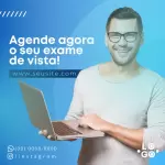 Pacote de 44 Artes Editáveis no Canva para Promover sua Ótica