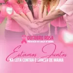 Pack para outubro rosa com 31 artes editáveis no canva