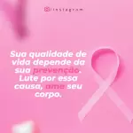 Pack para outubro rosa com 31 artes editáveis no canva