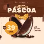 Pack para páscoa com 40 artes editáveis no canva