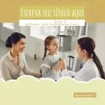 Pacote 10 Artes Editáveis no Canva Para Hospital Pediátrico