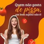Pack para pizzaria com 267 artes editáveis no canva